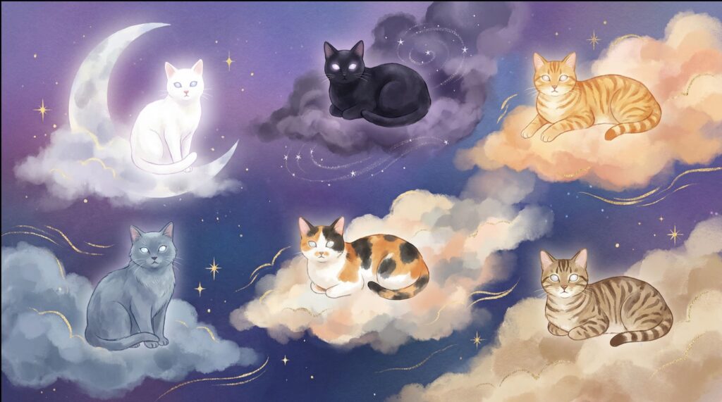 夢の中の猫の色　パターン別の意味
