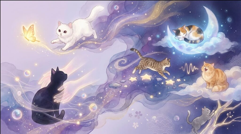 夢に猫が出てくる